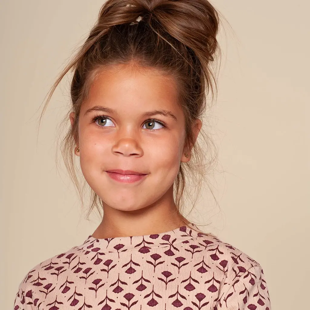 Longsleeve Veroni (aop sand flower)