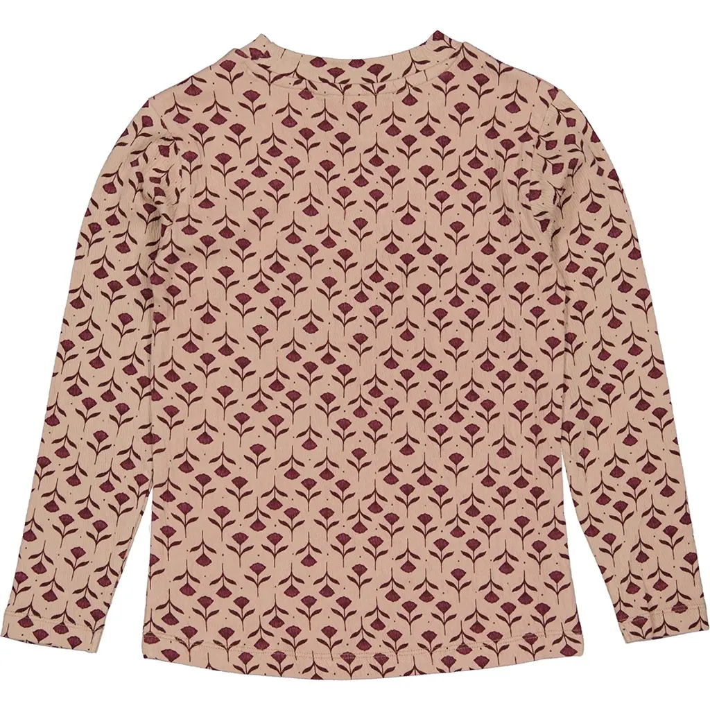 Longsleeve Veroni (aop sand flower)