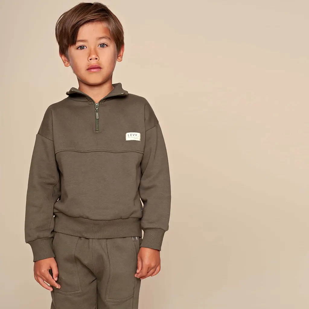 Trui Valerio (army green)