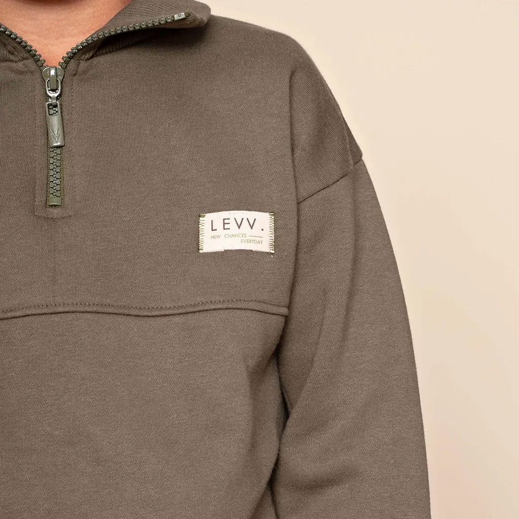 Trui Valerio (army green)