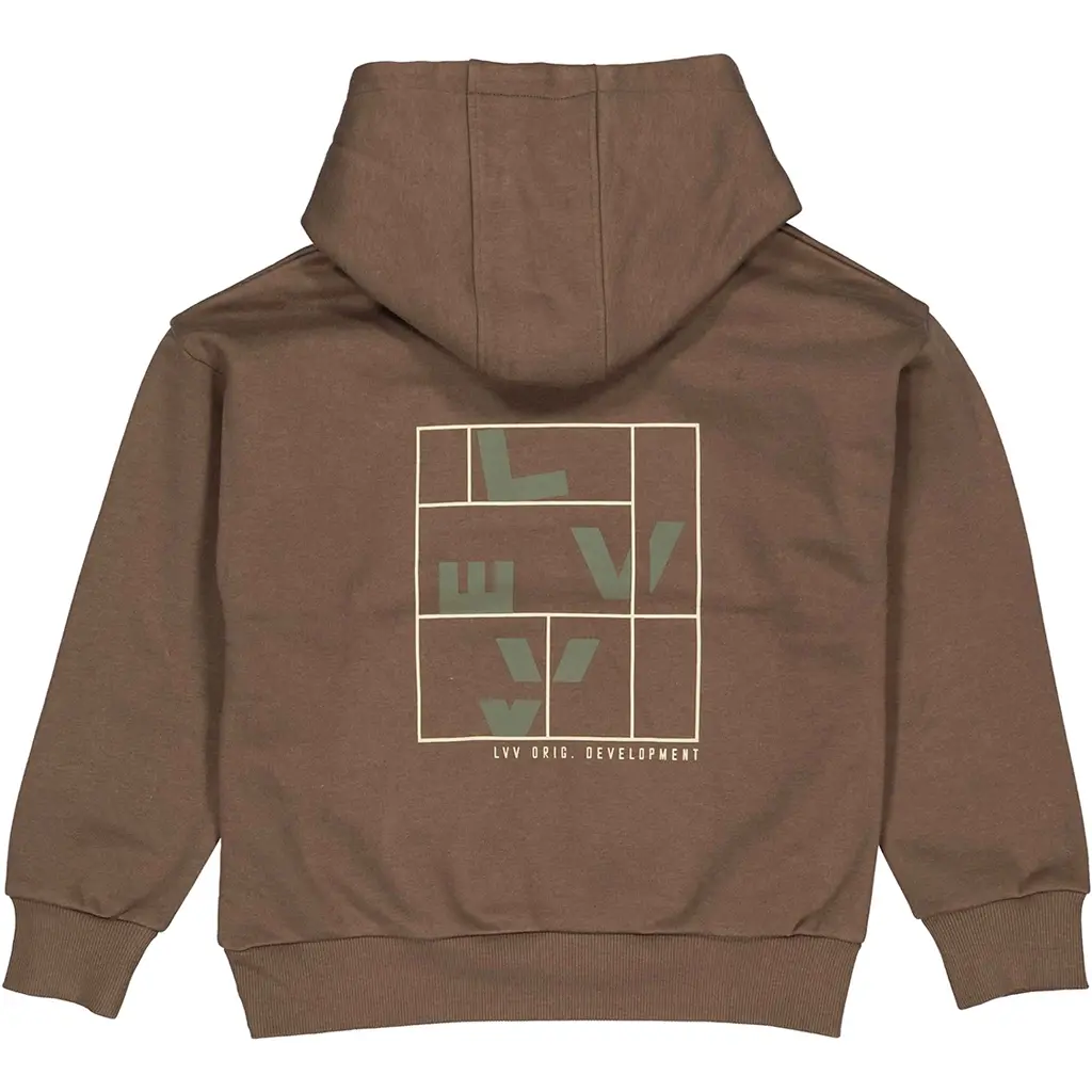 Trui hoodie Verano (brown)