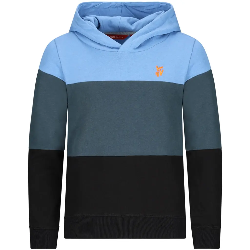 Trui hoodie Hessel (orion blue)
