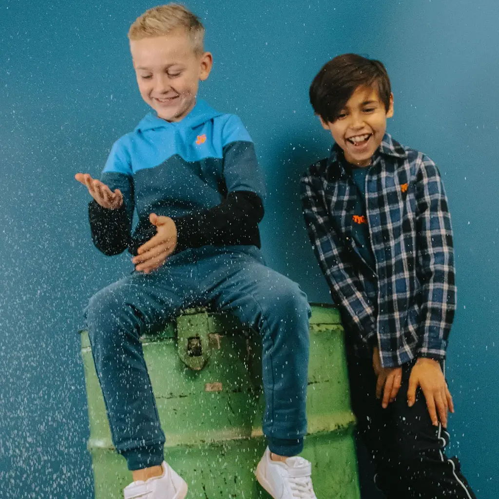 Trui hoodie Hessel (orion blue)