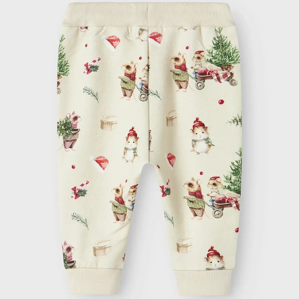 KERST joggingbroekje Renu (peyote melange)