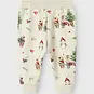 Name It KERST joggingbroekje Renu (peyote melange)
