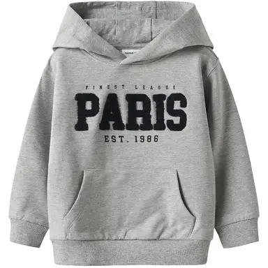 Trui hoodie Rivan (grey melange)