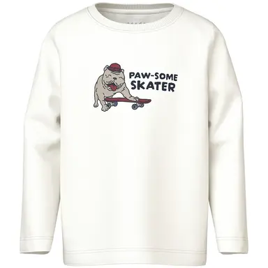 Longsleeve Vux (cloud dancer pawsome)