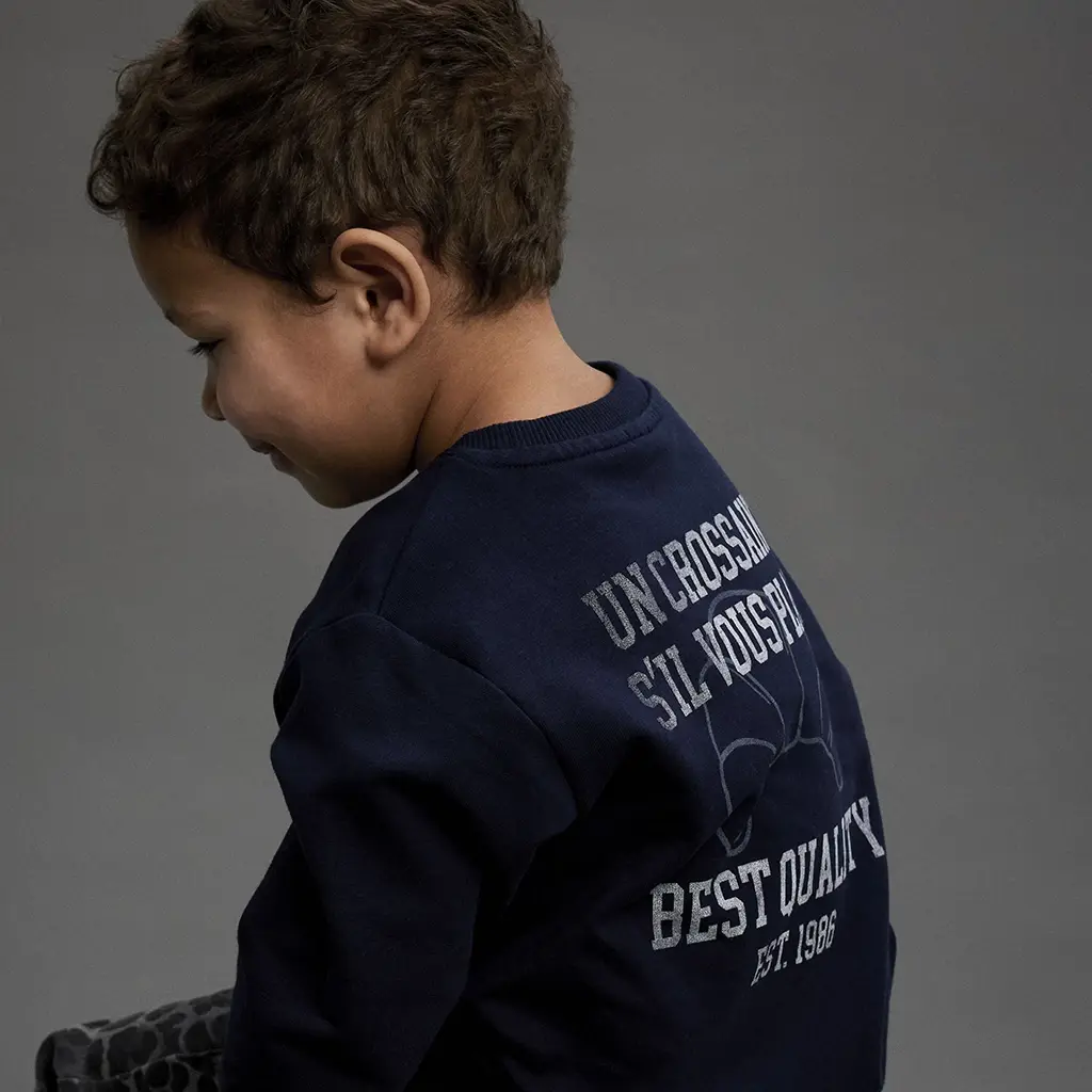 Trui sweat Rico (navy blazer)