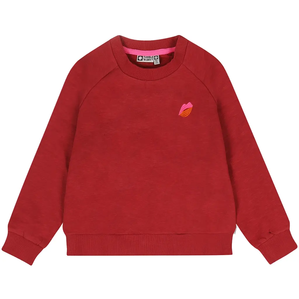 Trui J'Adore (earth red)