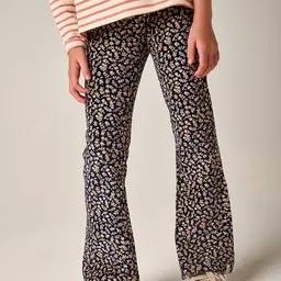 Broek flared Grazie (navy blazer)