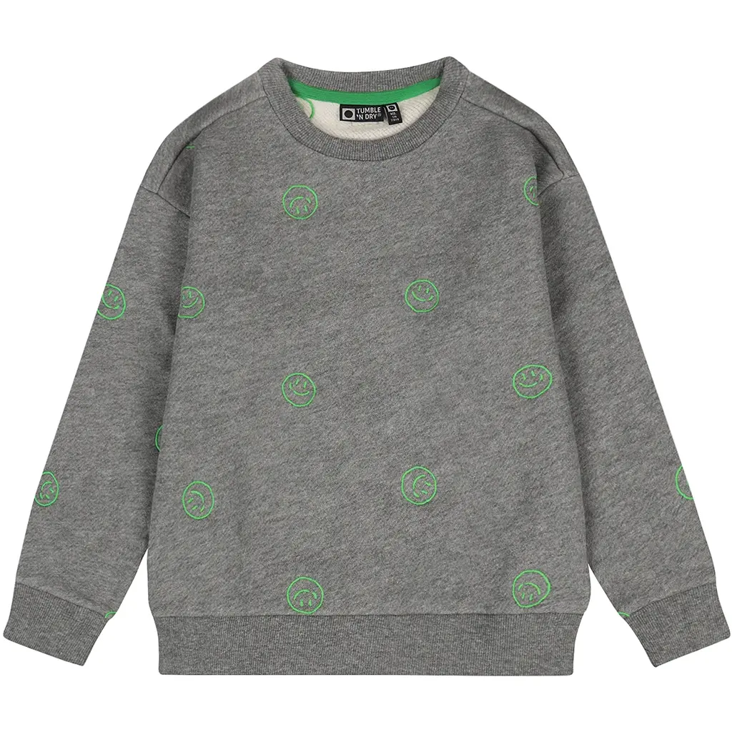 Trui Bach (grey melange)