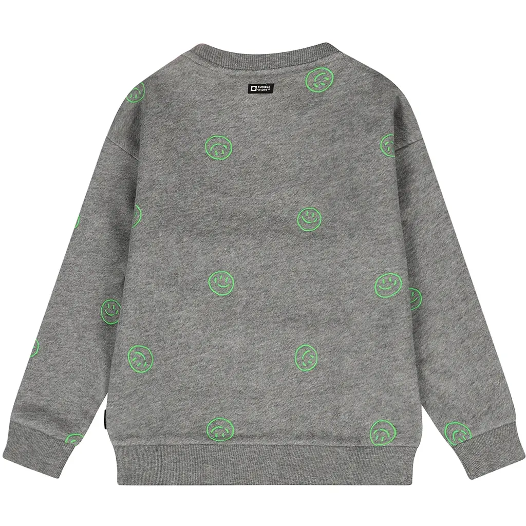 Trui Bach (grey melange)