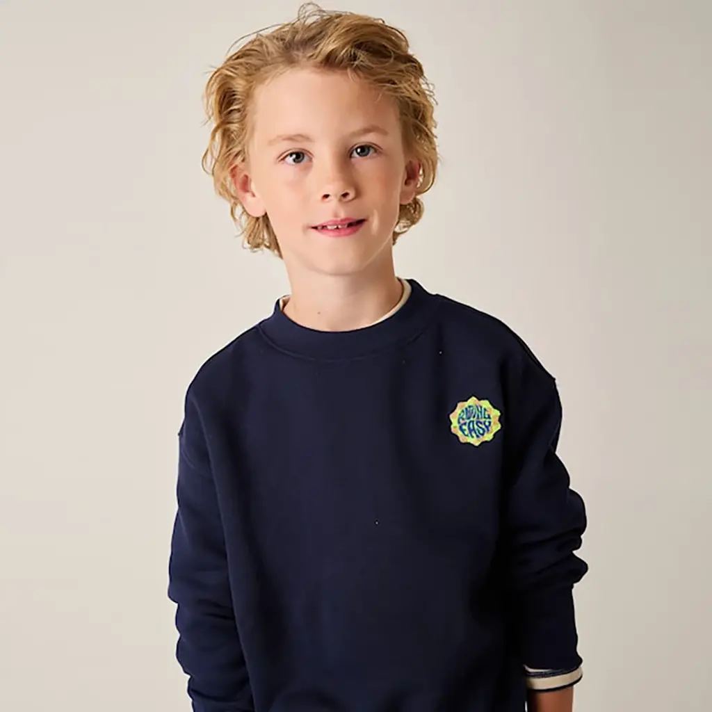 Trui Heelflip backprint (navy blazer)