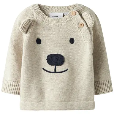 Gebreid truitje Ready (peyote melange)