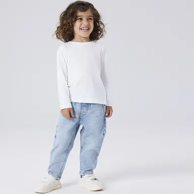 Jeans TAPERED (light blue denim)