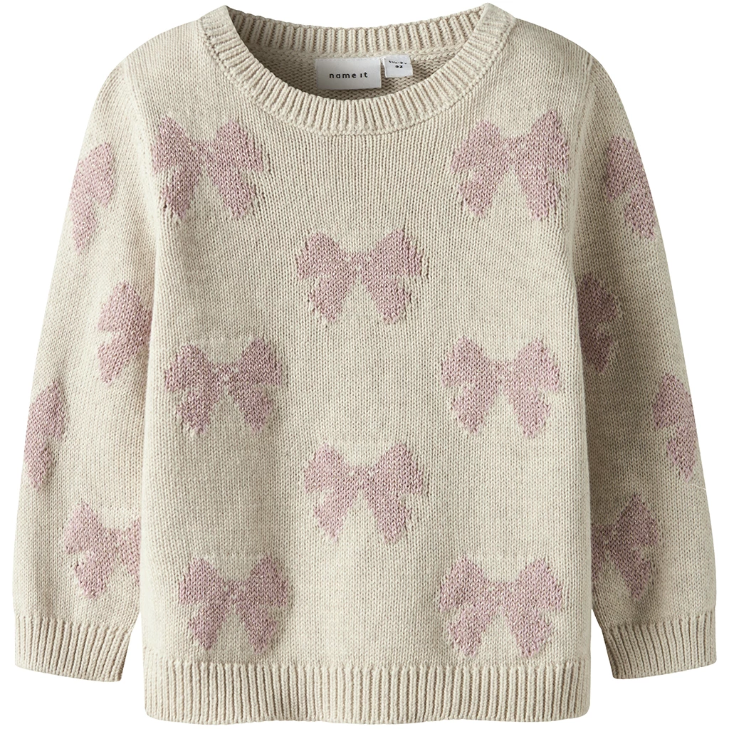 Name It-collectie Gebreide trui (peyote melange)