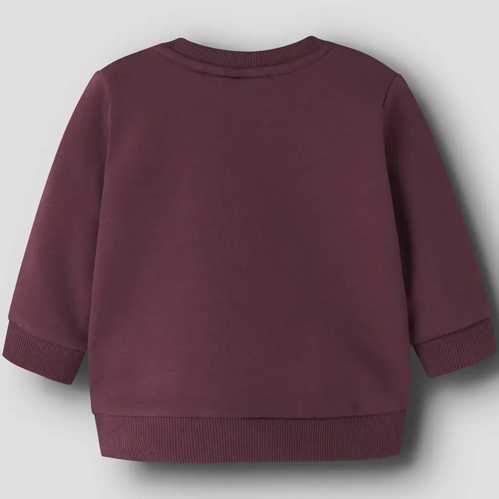 Truitje sweat Rowane (burgundy)
