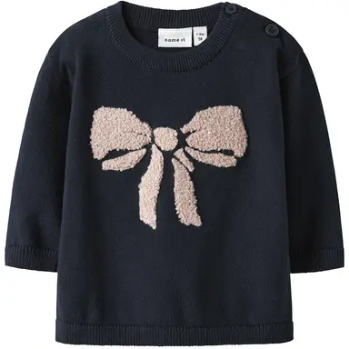 Gebreid truitje Rebow (navy blazer)