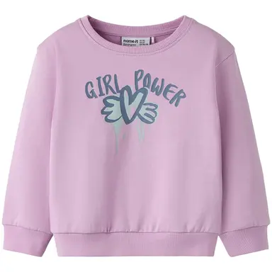 Trui sweat Ritta (pastel lavender)