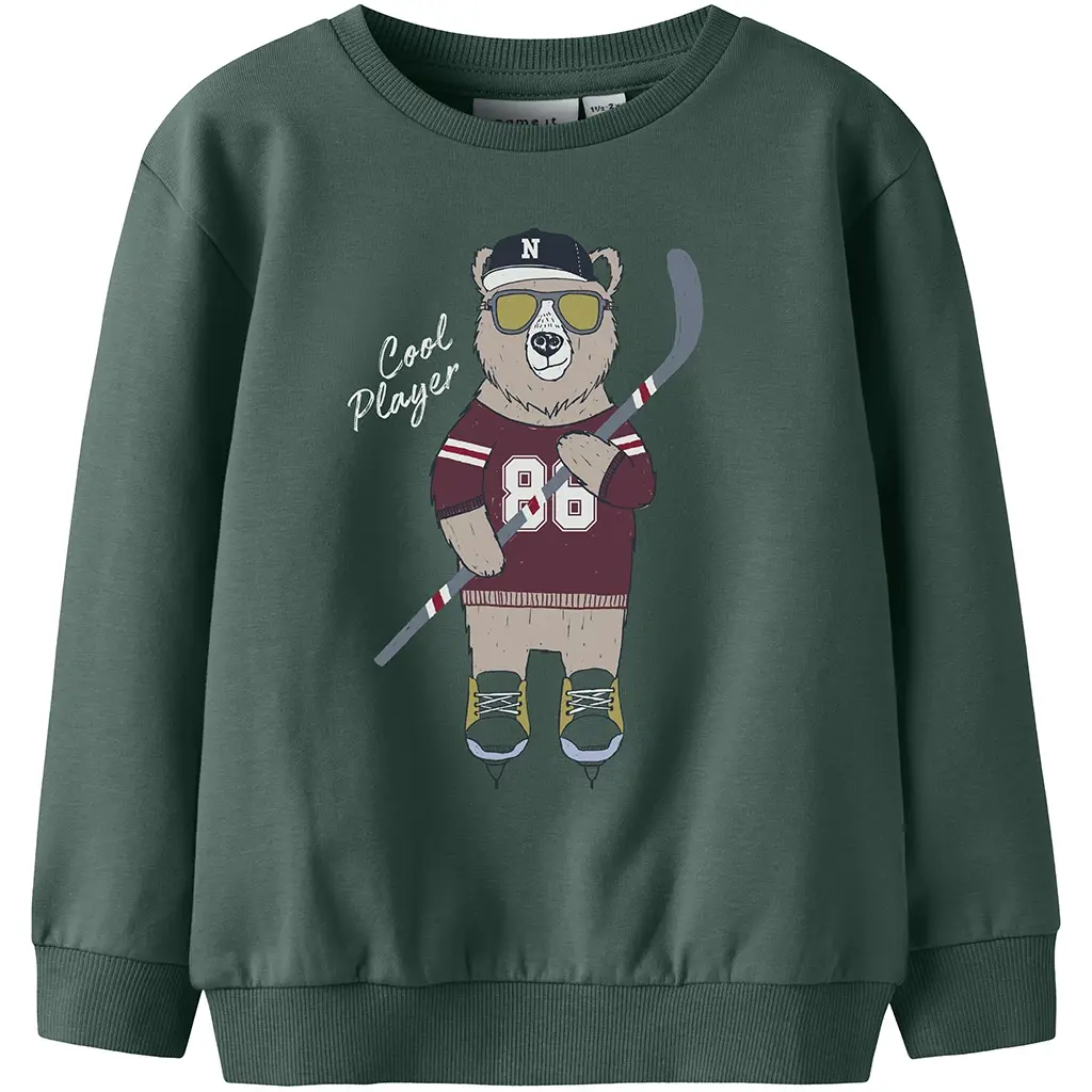 Trui sweat Saxo (bistro green)