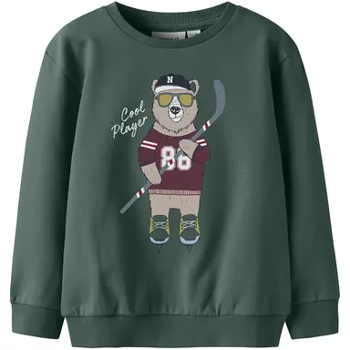 Trui sweat Saxo (bistro green)