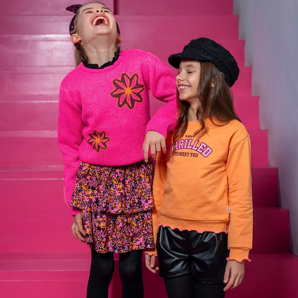 Gebreide trui Khloe (sugar plum)