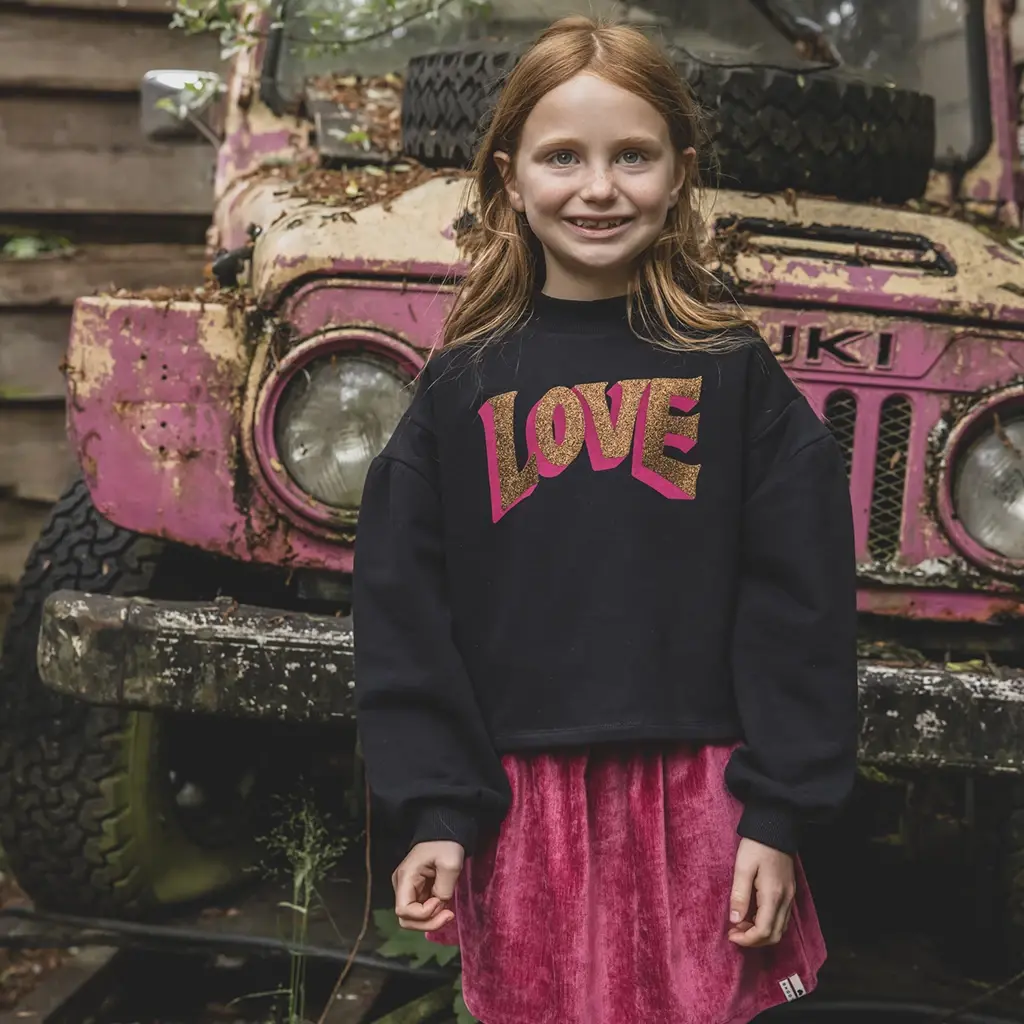 Rokje velvet (pink rose)