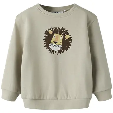 Trui sweat Saku (silver lining front)