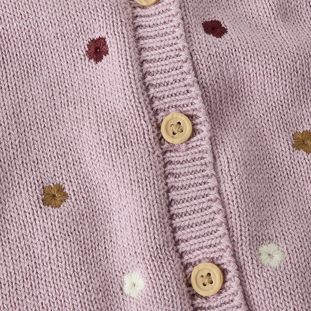 Gebreid vestje Tiflow (dawn pink)