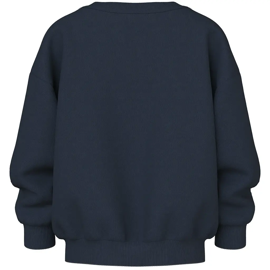 Trui sweat Vallene (navy blazer rainbow)