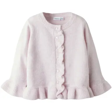 Gebreid vestje (keepsake lilac)