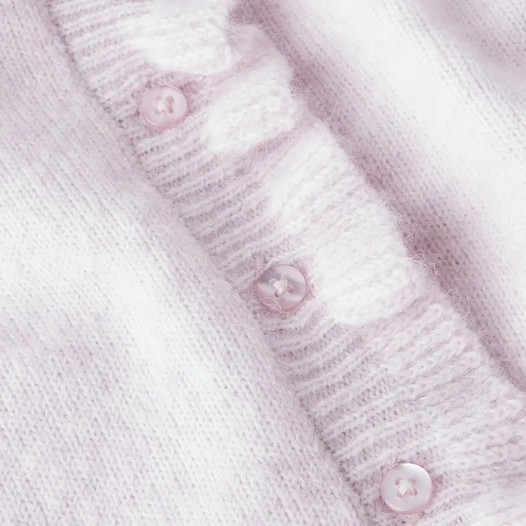 Gebreid vestje (keepsake lilac)