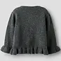 Name It Gebreid vestje (dark grey melange)
