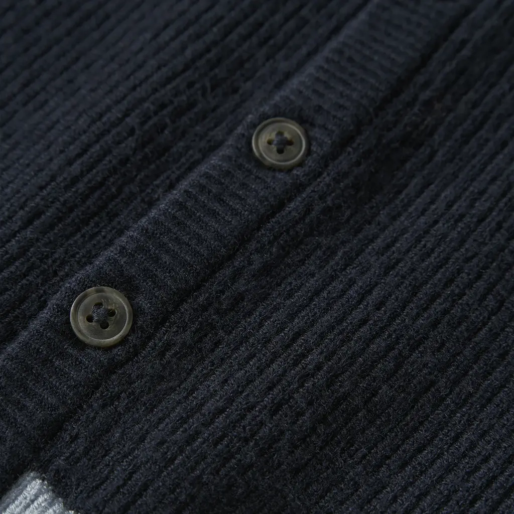 Gebreid vestje Sand (navy nazer)