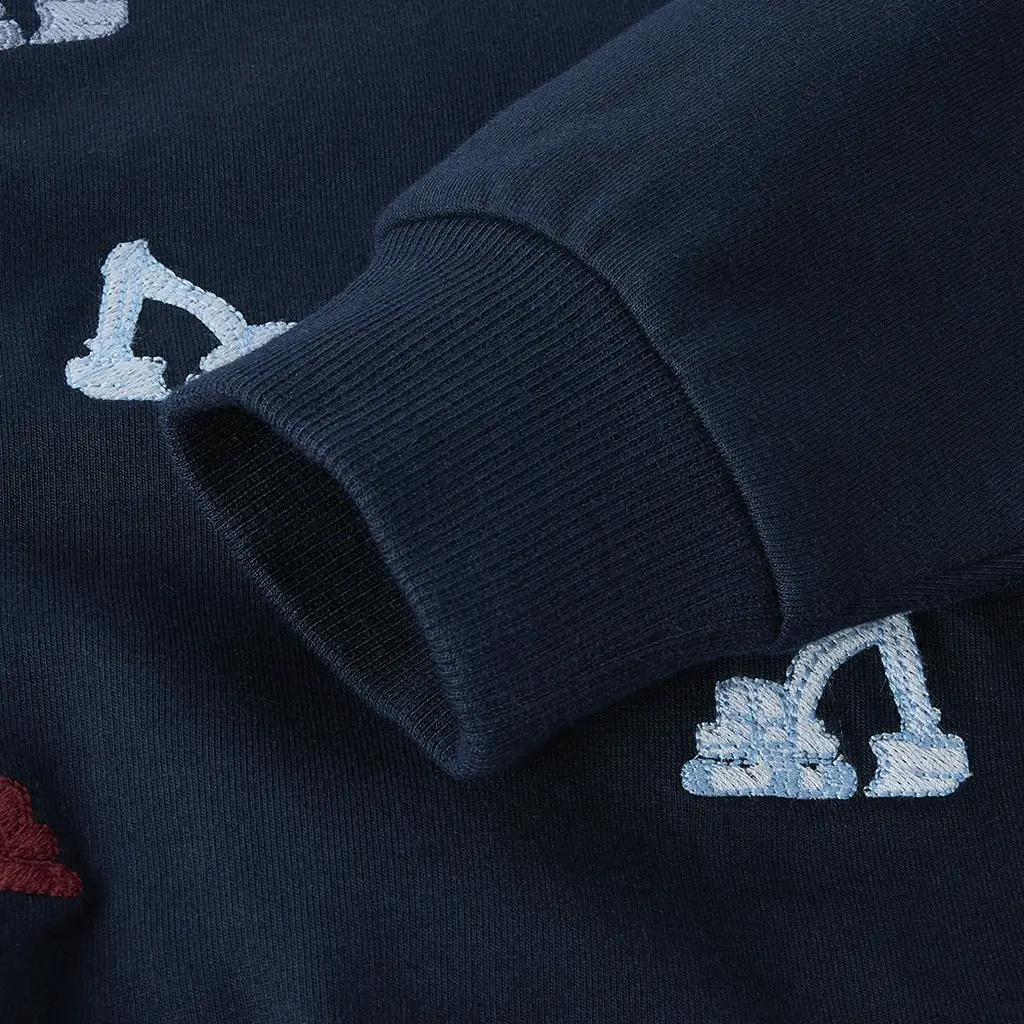 Trui sweat Sandro (navy blazer)