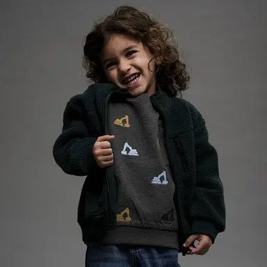 Trui sweat Sandro (dark grey melange)