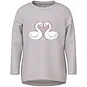 Name It Longsleeve Vix (lilac marble swan heart)