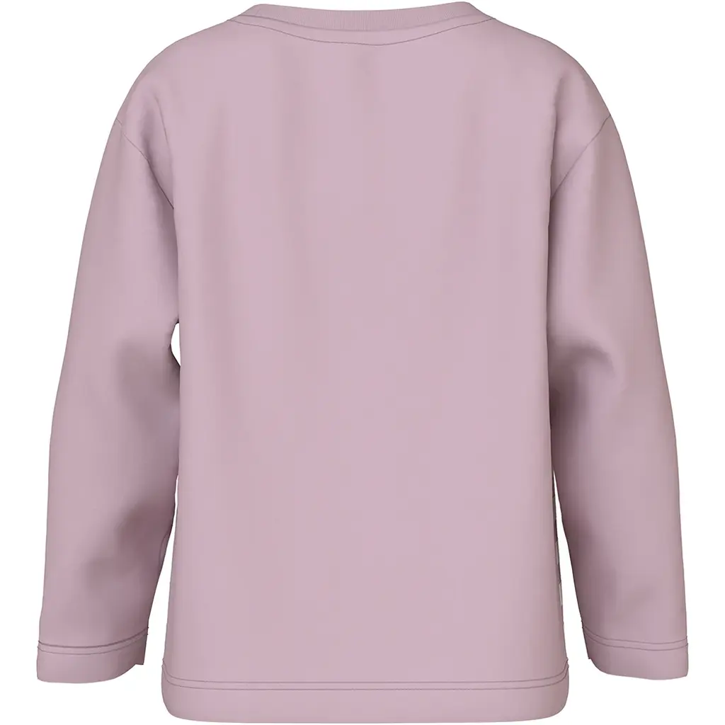 Longsleeve Valiane (dawn pink dog heart stripe)