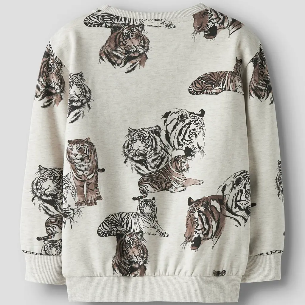 Trui sweat Thorne (peyote melange)