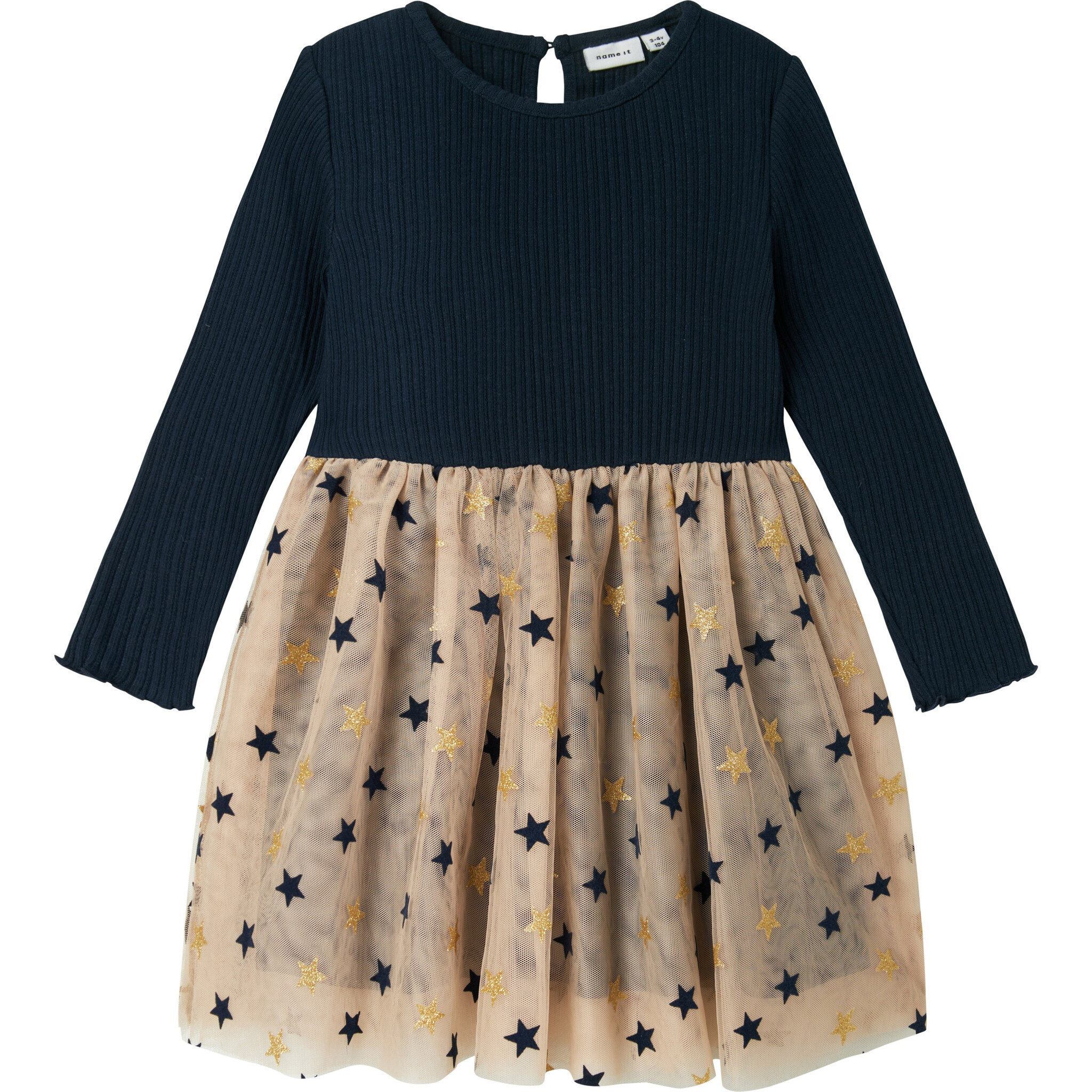 Name It-collectie Jurk Raven (dark sapphire)