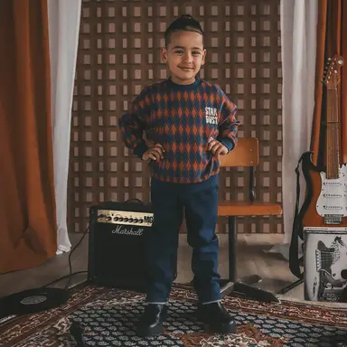 Trui checker (multicolor)