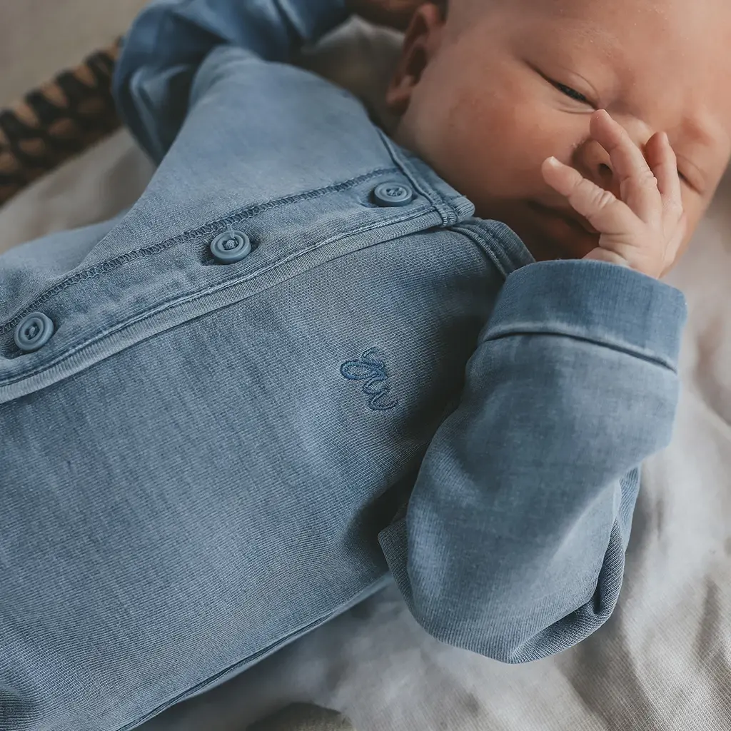 Boxpakje joggdenim (bluestone)