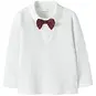 Name It Polo shirt met strikje Rogula (bright white)