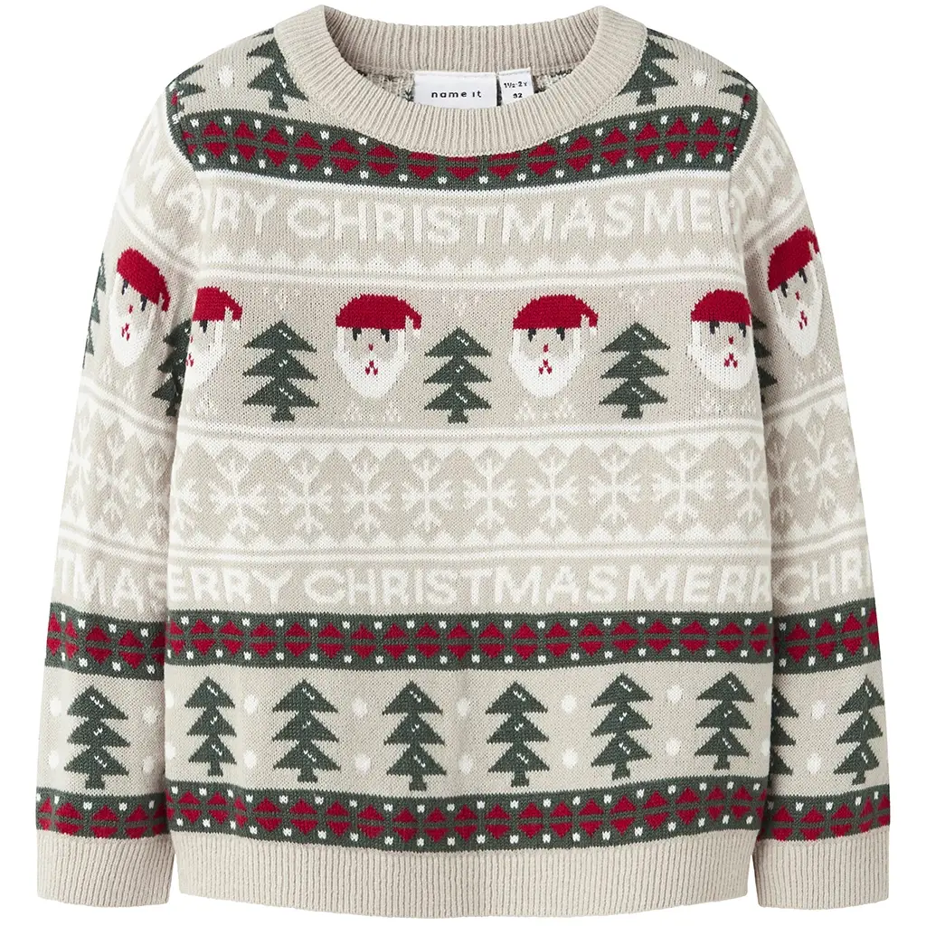 KERST gebreide trui Rastokka (peyote)