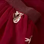 Name It KERST rokje tulle Veross (jester red reindeer)