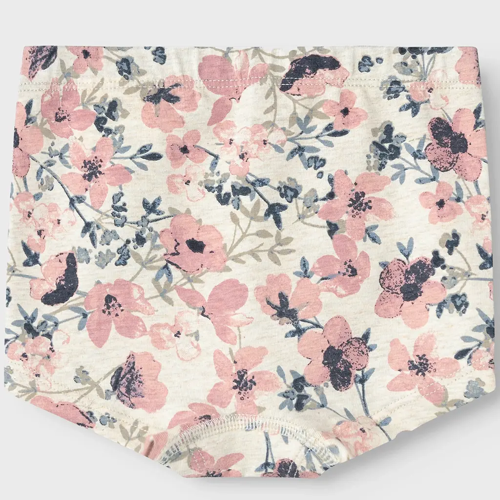 Drie onderbroekjes Flower (nostalgia rose)