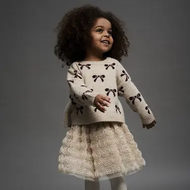 Rokje tulle Sykia (cement)