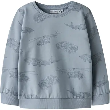 Trui sweat Varon (dusty blue)