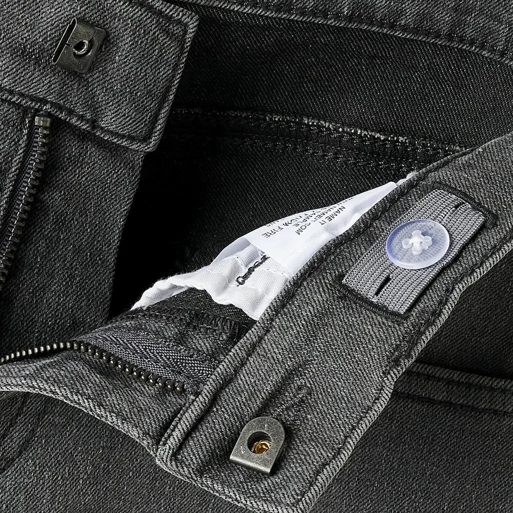 Jeans WIDE LEG Rose (medium grey denim)