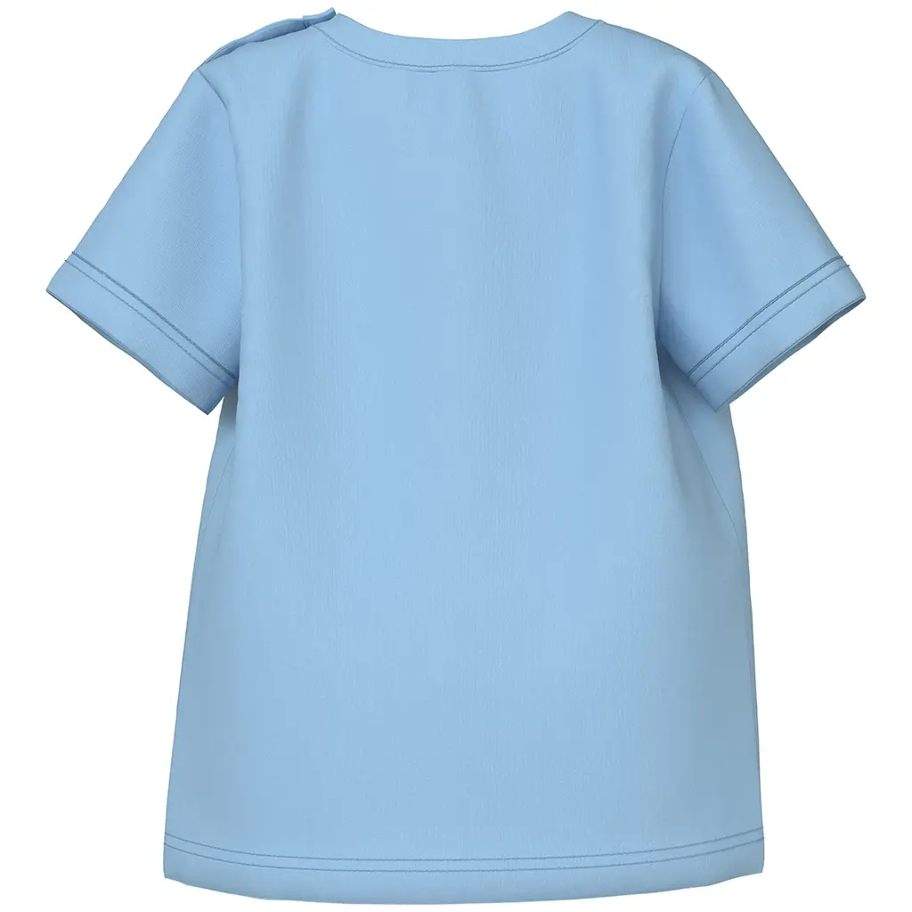 T-shirt Vacion (airy blue boat)